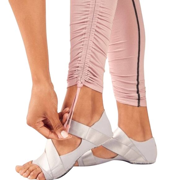 Fabletics Foldover Powerform Colorblock Leggings M - Picture 2 of 8